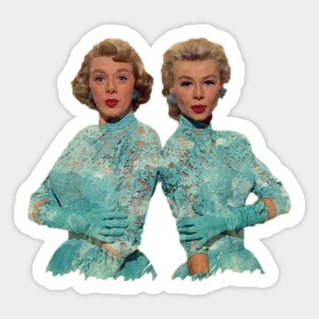 Two Different Faces... (Sisters) Sticker by classicmovieart